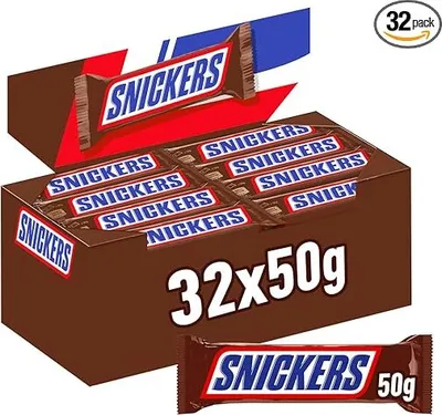 Obrázok produktu pre Tyčinka Snickers 2Pack 24 x 80 g - čokoládová tyčinka v úložnom balení