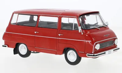 Immagine prodotto di Modello in scala di una Skoda 1203, colore rosso, anno 1968