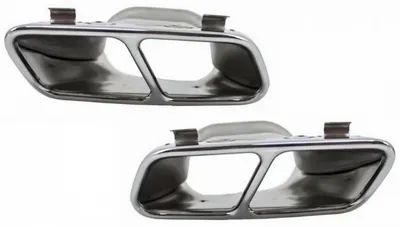 Imagen del producto de Deflectores de escape traseros para Mercedes W176 CLA W117 C117 A45 CLA45, con apariencia similar al modelo A45 CLA45.