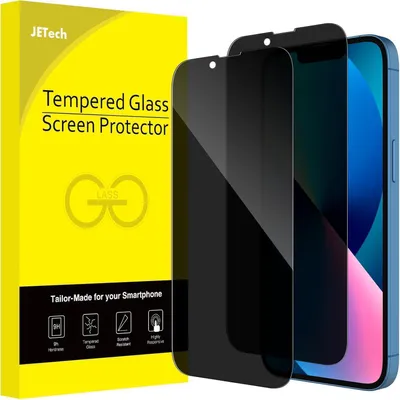 Produktbild von Sichtschutz Full Screen iPhone 13 mini 5,4 Zoll Anti-Spy Panzer Schutzfolie 2 Stück