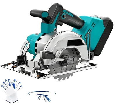 Produktbild von Kreissäge, bürstenloser Motor, 125 mm Blattdurchmesser, Mit 2 Batterien