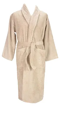 Immagine prodotto di ARTG - Vestaglia da uomo/donna unisex, collo a scialle LT5006 (L-XL) (sabbia)