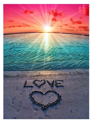 Produktbild von 5D Diamant Painting Set für Erwachsene Full Drill Strand Liebe Diamond Painting Kit Cross Stitch Stickerei Kits Arts Craft für Wohnzimmer Schlafzimmer Büro Und Home Wand Decor(30*40CM)