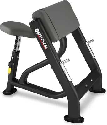 Produktbild von Bizepsbank, höhenverstellbarer Sitz, mit Hebelschutzvorrichtung, ergonomischer Sitz