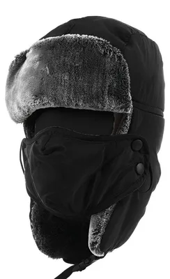 Produktbild von Wintermütze Herren Damen mit Kunstfell Ohrenklappen winddicht wasserabweisend für Ski Outdoor