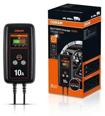 Obrázek produktu pro Nabíječka autobaterie BATTERYcharge 1010, výrobce Osram, model OEBCS1010