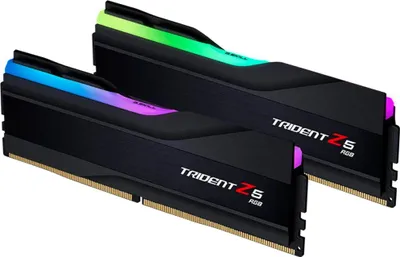 Produktbild von G.Skill DIMM 32 GB DDR5-6400 2x 16 Dual-Kit schwarz F5-6400J3039G16GX2-TZ5RK Trident - DDR5