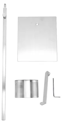 Image de Support pour portefeuilles, présentoir pour sacs à main, en acier inoxydable, support de table réglable pour présentoirs en magasin, finition dorée