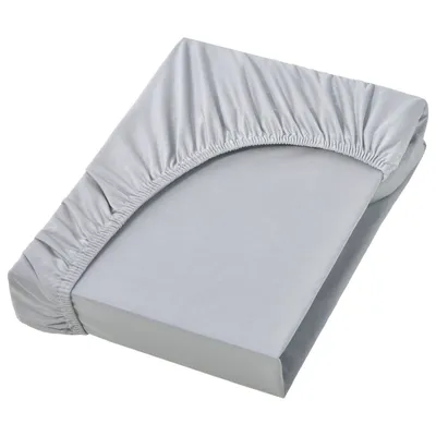 Produktbild von Jersey Spannbettlaken Silber grau 140-160 X 200 + 30 CM