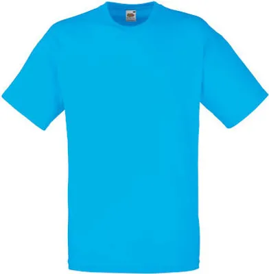 Produktbild von Fruit of the Loom - Valueweight T - Azure Blue - XXL