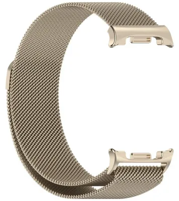 Image de Bracelet de remplacement - Montre connectée 8/8 Classic - 46 mm - Bracelet Milanese - Métal - Fermeture magnétique - Starlight