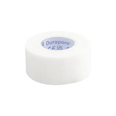 Produktbild von 3M Durapore REF 1538-1 - Pflaster - 2,5cm x 9,1m - 1 Rolle