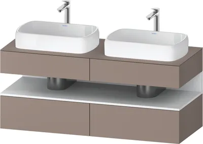 Produktbild von DURAVIT QA4767018430000 QTG KWTU WH Ek. 1400x550x600 bs. Mt.