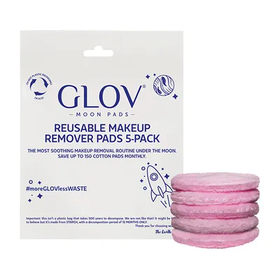 Produktbild von Glov Wiederverwendbare Make-up-Entfernungspads, 5er Set
