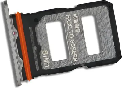 Produktbild von Xiaomi 14T Pro – Dual SIM-Kartenhalter – Original Ersatzteil – Grau