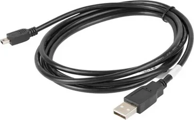 Obrázok produktu pre Lanberg CA-USBK-10CC-0018-BK, 1,8 m, Mini-USB A, USB A, USB 2.0, 0,48 Gbit/s, Čierna