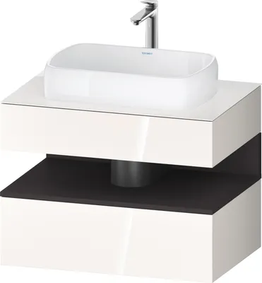 Produktbild von DURAVIT QA4730080220010 QTG KWTU WH Ek. 800x550x600 Wß Hgl. H