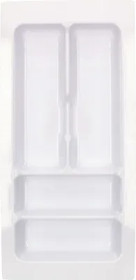 Immagine prodotto di KOTARBAU® Vaschetta portaposate per cassetto Organizzatore per cassetti per posate da cucina Bianco 490x235 mm