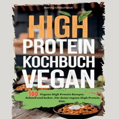 Obrázok produktu pre High Protein Kochbuch Vegan-100 Rezepte