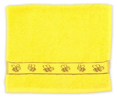 Immagine prodotto di Asciugamano per bambini KIDS giallo 30x50 cm