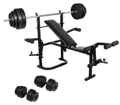 Obrázok produktu pre Sada závaží – Nastaviteľné činky na posilňovanie a fitness, vyrobené z ocele s kompaktným dizajnom