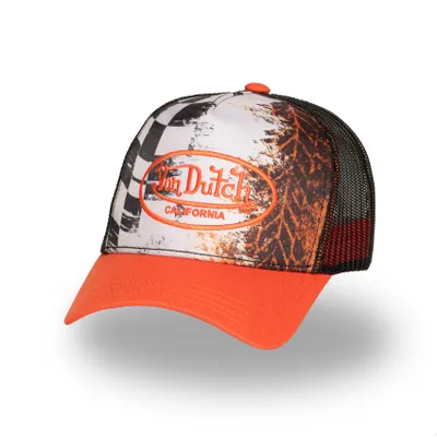 Produktbild von Von Dutch Originals Trucker Cap - CALIFORNIA RACING orange