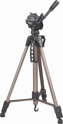 A tripod for cameras or other equipment, shown against a white background.