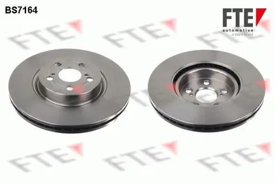 Produktbild von 2x FTE Bremsscheibe 9071098 vorne für TOYOTA AVENSIS Kombi (T25) AVENSIS (T25_)