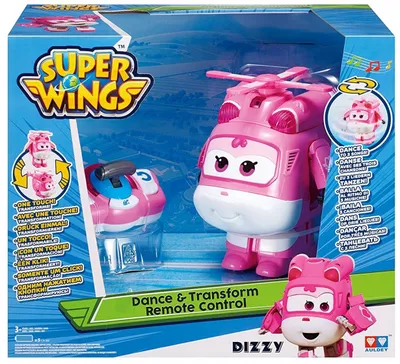 Produktbild von Super Wings Dance & Transform Remote Control-Dizzy