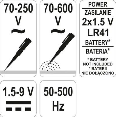 Obrázok produktu pre Tester napätia YT-2864