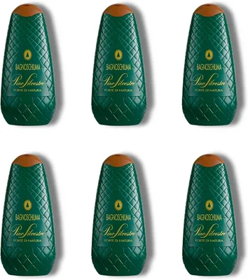 Produktbild von 6x Pino Silvestre Duschgel, Forte di Natura, 750 ml + Italian Gourmet pelati 400gr
