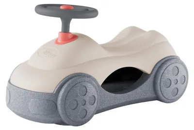 Produktbild von Big Heppy Car – Rutschfahrzeug mit 360°-Rollen & Stauraum – Indoor Rutscher, lei