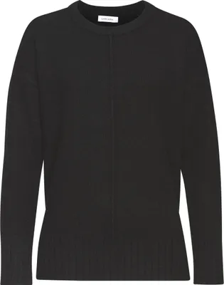 Produktbild von LASCANA Rundhalspullover schwarz Größe 32/34
