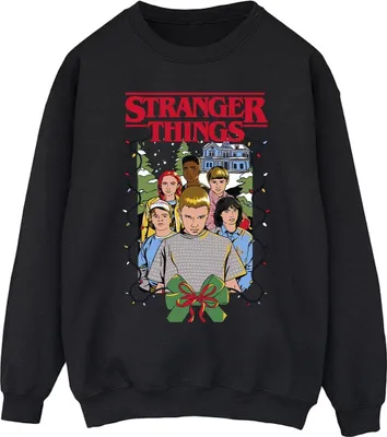 Produktbild von Netflix - "Stranger Things" Sweatshirt für Herren BI45062 (M) (Schwarz)