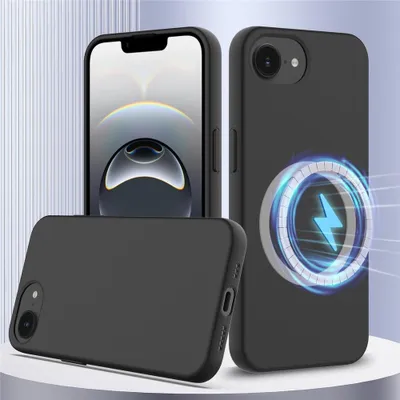 Produktbild von iPhone 16e / 17e Hülle - Coverup Liquid Colour Back Cover - MagSafe Compatible - Schwarz