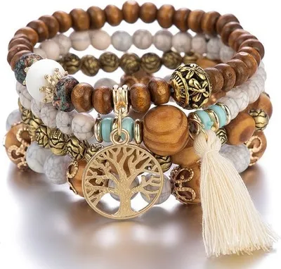 Produktbild von Vintage Damenarmbänder MA-27511 in Weiß KP27511