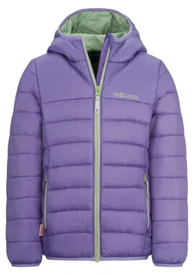 Produktbild von Trollkids Eikefjord Kinder Lila Jacket Ultra-Light Alltag Freizeit (464-118)