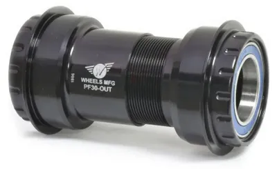 Produktbild von Wheels Manufacturing Pf30 Conversor Shimano 24 Mm Lagerschalen Schwarz 68/73 mm Schwarz 68/73 mm