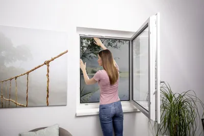 Produktbild von Primaster Fliegengitter 150 x 300 cm anthrazit/anthrazit kürzbar