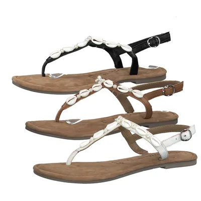 Produktbild von Tamaris 1-28061-34 Damen Zehensteg Sandalen Zehentrenner Sandaletten, Größe:40 EU, Farbe:Braun