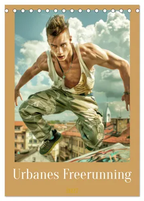 Produktbild von Urbanes Freerunning (Tischkalender 2027 DIN A5 hoch), CALVENDO Monatskalender