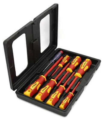Productafbeelding van Hilka 34489008 Schroevendraaierset voor elektriciens (8-delig)