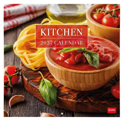 Productafbeelding van Legami – Kalender 2027, wandkalender, keukenmodel, 12 maanden, 30 x 29 cm