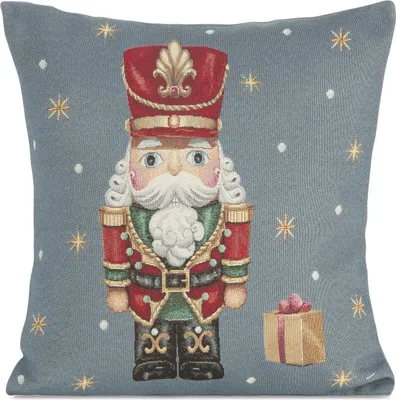 Immagine prodotto di Eurofirany copricuscino copricuscino 45x45cm arazzo schiaccianoci Natale