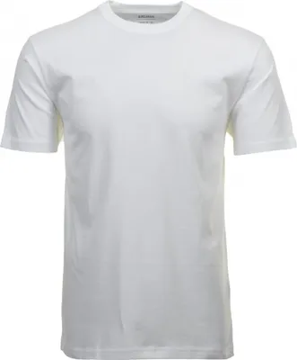 Produktbild von RAGMAN Herren T-Shirt Doppelpack Kurzarm Rundhals Regular Weiß 8XL
