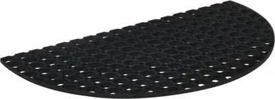 Produktbild von vidaXL Fußmatte Halbrund 45x75 cm Gummi