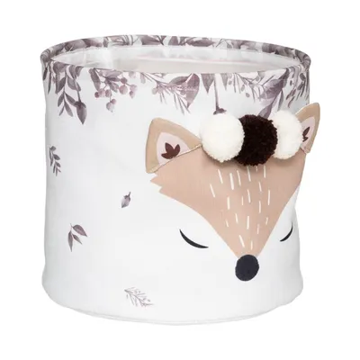 Image de Atmosphera Créateur d'intérieur Rangement Set de paniers Fox polyester multicolore 30 cm x 30 cm
