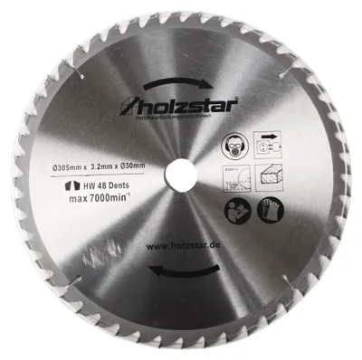 Produktbild von Holzstar Sägeblatt 305 x 30 x 3,2 mm Z48, 5267030