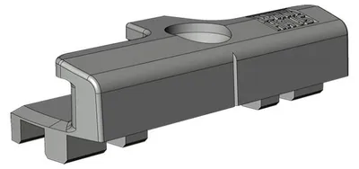 Image de Winkhaus activPilot Concept SBA.K.60 Gâche droite PVC Rehau gris