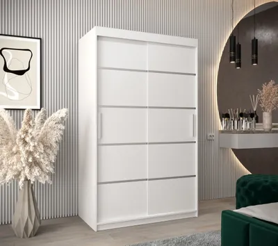 Obrázek produktu pro Šatní skříň ENNI - šířka 120 cm, bílá
